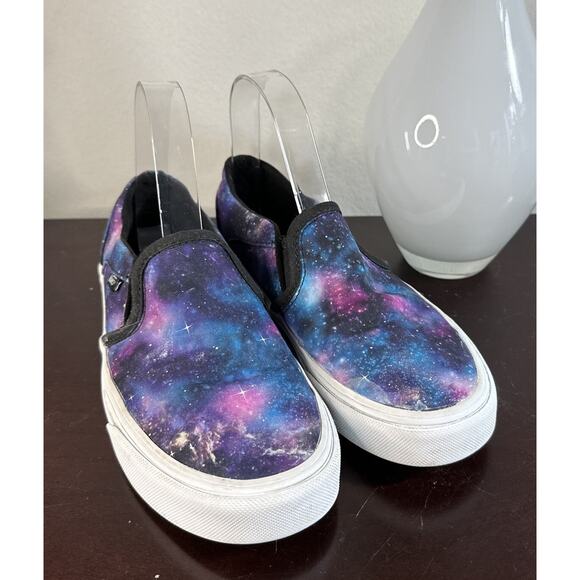 Vans Space Galaxy Classic Slip-On Size 6.5 Women’s Skater Girl - Picture 1 of 5